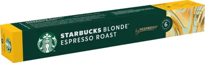 Produktbild von Nestlé Starbucks Kaffeekapsel Blonde Espresso 6220714 10St