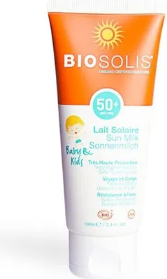 Zdjęcie produktu dla Biosolis BS660, Mleczko z filtrem przeciwsłonecznym, Twarz i ciało, Tubka, Ochrona, Skóra uniwersalna, 100 ml