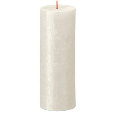 Produktbild von Bolsius Rustik Kerze Elfenbein 190/68mm