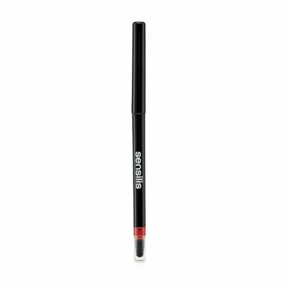 Zdjęcie produktu dla Sensilis Perfect Line 04 Automatyczna pomadka do ust z gumowym blenderem 0,35 g czerwona