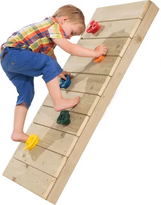 Produktbild von GARTEN-NEXT Klettersteine Klettergriffe aus Kunststoff für Kinder Kletterwand Spielplatz 5 ST.