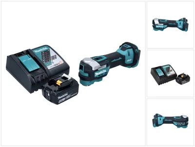 Obrázok produktu pre Akumulátorové multifunkčné náradie Makita DTM 52 RG1 18 V Starlock Max Brushless + 1x akumulátor 6,0 Ah + nabíjačka