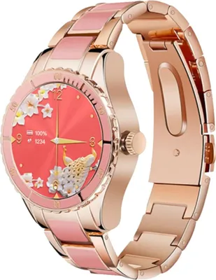 Produktbild von Rubicon RNCE82 Damen-Smartwatch – Anrufe tätigen, benutzerdefinierte Zifferblätter (sr027c)