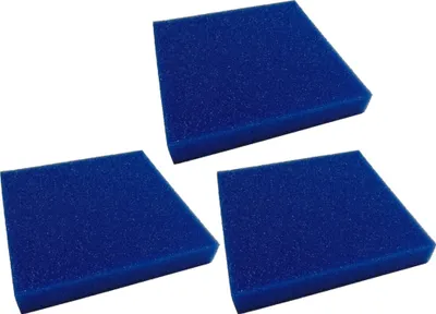 Produktbild von 3x Schaumstofffilter Schwammfilter für Philips PowerPro Compact FC9351 FC9352 FC9353 FC9515 FC9516 FC9531 FC9555 FC9556 ersetzt 432200494471 ERC101114