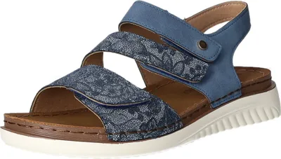 Produktbild von Donna Andrea Damen-Sandalette Blau, Farbe:blau, EU Größe:37