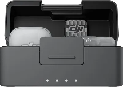 Produktbild von DJI Mic Mini 2 1TX+1Mob RX+Charg, Omnidirektional, 120 dB, 20 dB, Kamera-Montageaufnehmer, Taschensender, 2,4 - 2,4835 GHz
