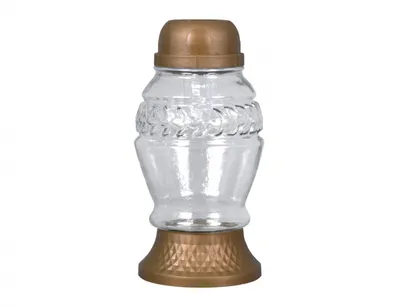 Zdjęcie produktu dla Nohel Ogrodowa lampa cmentarna szklana lampa solarna d10x20cm