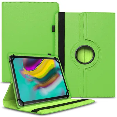 Produktbild von Tablet Hülle für Samsung Galaxy Tab S5e Tasche Schutzhülle Case Cover DrehbarFarben:Grün