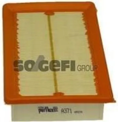Produktbild von Luftfilter PURFLUX A371 für ALFA ROMEO 155 (167) Filtereinsatz