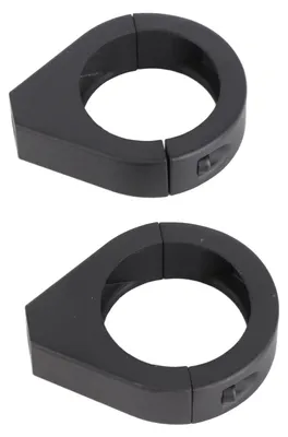 Obrázek produktu pro Hliníková slitina Motocykl Modifikovaný držák směrového světla 41 mm vidlice svorky černá