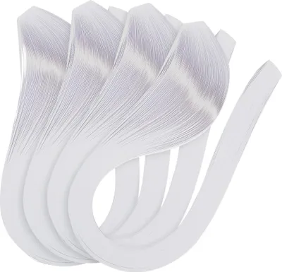 Produktbild von VBS XXL Quillingstreifen "Weiß", 3 mm, 600 Stück