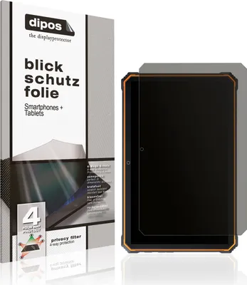 Produktbild von Blickschutzfolie für Blackview Active 8 Pro matt Schutzfolie Folie Display Schutz dipos