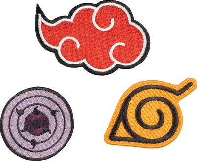 Image de Erik Editores Set de 3 patchs Naruto Shippuden Taille unique