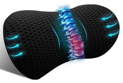 Productafbeelding van Ergonomisch Lumbar Kussen van Geheugenfoam voor Thuis en Kantoor