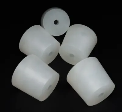 Produktbild von Silikon Stopfen 35/29mm + 1 Loch x 5 Stk. Konischer Silikonstopfen, Silikon Pfropfen