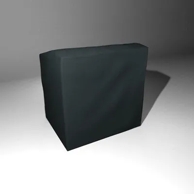 Obrázek produktu pro Černý potah na zahradní židli, 150 cm x 105 cm, polyester