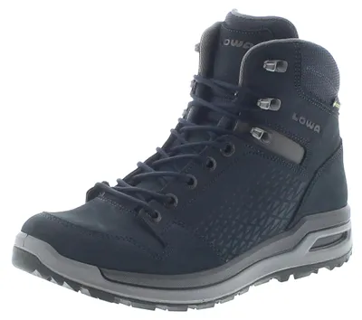 Produktbild von Lowa Herren Trekkingstiefel Locarno GTX MID wasserdichter Wanderstiefel Blau