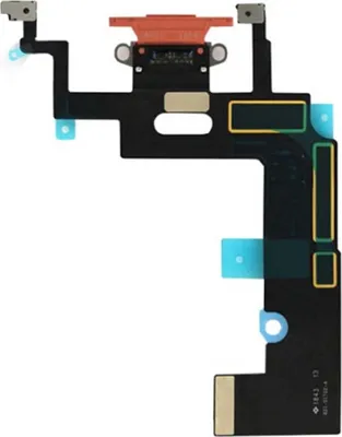 Produktbild von Clappio, Ersatzteil Ladebuchse, Lightning Stecker für Apple iPhone XR, Rot