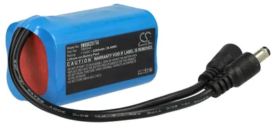 Produktbild von vhbw Akku kompatibel mit XML T6 LED Fahrrad-Licht, Scheinwerfer (5200 mAh, 7,4 V, Li-Ion)