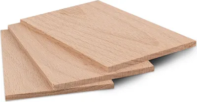 Obrázok produktu pre Metrie, Doska z masívneho dreva, 80 x 60 x 3,5 mm, buk, 1 ks