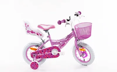 Produktbild von SCH Pink Love 12“ Mädchenfahrrad mit Zubehör
