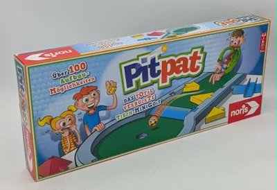 Produktbild von Noris Pitpat Tisch-Minigolf 606064190 - 10 Teile, über 100 Aufbaumöglichkeiten