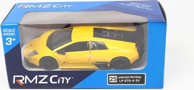 Image de Lamborghini Murcielago LP670-4 SV, 1:32 Modèle réduit de voiture, jaune
