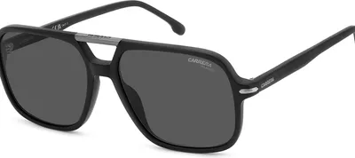 Imagen del producto de Gafas de sol Carrera 350/S, color mate, detalles en rutenio oscuro, talla 58/16/145, para hombre