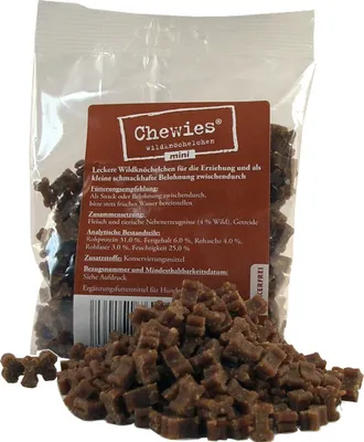 Produktbild von Chewies Wildknöchelchen mini 125g