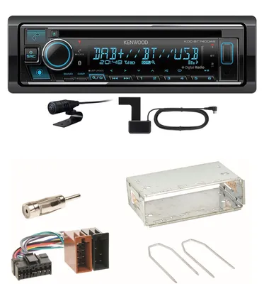 Produktbild von Kenwood KDC-BT740DAB Digitalradio Bluetooth Einbauset für Renault Clio 1 2 Twingo