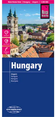 Produktbild von Reise Know-How Landkarte Ungarn | Hungary (1:380.000)