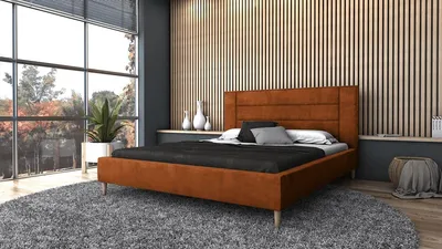 Obrázek produktu pro Postel EDA 160x200 měděná