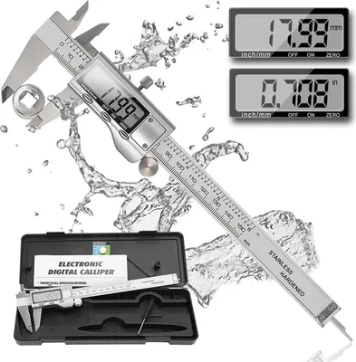 Produktbild von Digitaler Messschieber Messlehre Schieblehre 0-150mm LCD Display Edelstahl