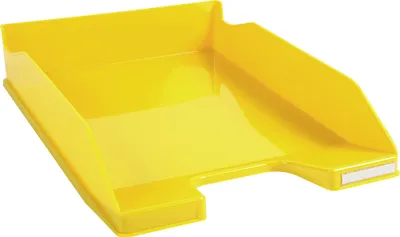 Image de Exacompta 6x Corbeille à courrier Combo Midi Iderama Jaune brillant 113289D