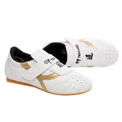 Produktbild von Atmungsaktive Taekwondo-Trainingsschuhe Aus Kunstleder Für Unisex-Kampfsport Und Karate-39