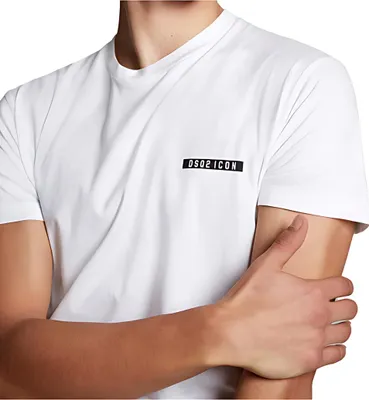 Obrázek produktu pro Dsquared2 Bavlněné tričko Bílá Pánské