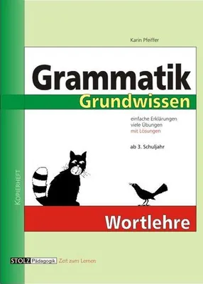 Produktbild von Grammatik Grundwissen Wortlehre