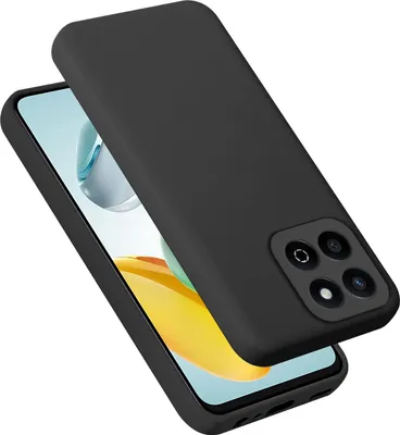 Image de Cadorabo Housse pour Honor 200 Smart Housse en silicone Housse en silicone liquide pour téléphone portable, Housse de protection résistante aux rayures et aux chocs pour Honor 200 Smart