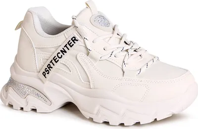 Produktbild von topschuhe24 2850 Damen Plateau Sneaker Glitzer Turnschuhe , Farbe:Beige, Größe:39 EU