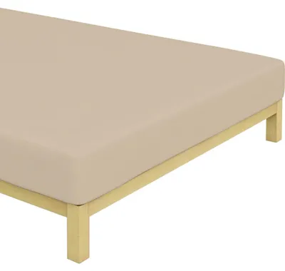 Immagine prodotto di Lenzuolo di Jersey Beige Dimensioni: 90x200 cm