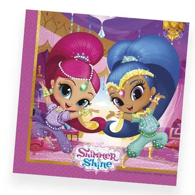 Produktbild von Shimmer und Shine 20 Servietten