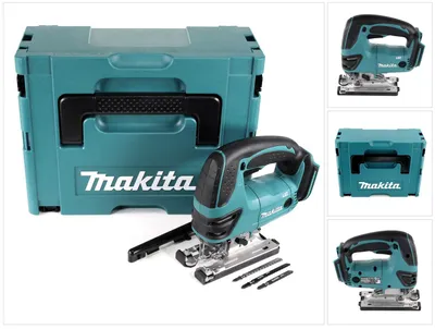 Immagine prodotto di Makita DJV 180 ZJ Seghetto alternativo a batteria 18V + Valigetta Makpac - senza batterie, senza caricabatterie