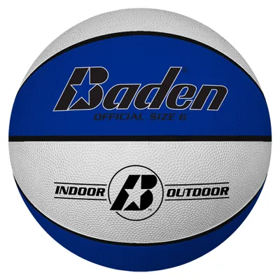 Productafbeelding van Baden Basic (Size 6) Basketbal Dames - Royal / Wit | Maat: 6