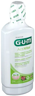 Productafbeelding van GUM ActiVital, tandpasta tegen tandplak, 75 ml, voor volwassenen, tandpasta, met gember