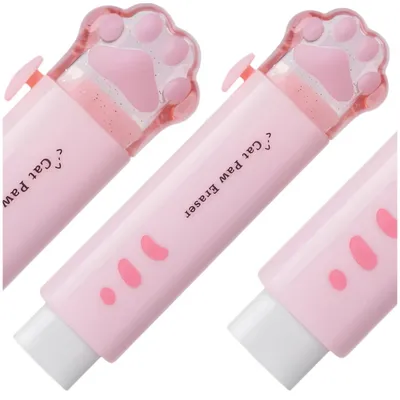 Produktbild von Radiergummi für rosa Katzenpfoten