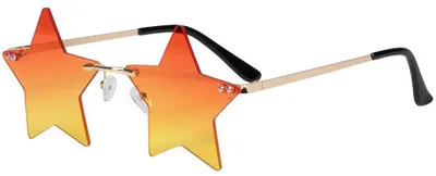 Produktbild von Sternenbrille orange