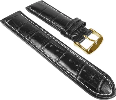 Produktbild von Ersatzband Uhrenarmband Leder Band 25275G, Stegbreite:18mm