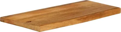 Produktbild von vidaXL Tischplatte mit Baumkante 70x40x3,8 cm Massivholz Mango