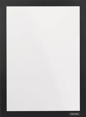 Image de magnetoplan 1132212 2 magnetoplan cadres magnétiques autocollants Magnetofix noir A5