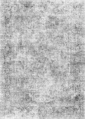 Zdjęcie produktu dla SucceBuy Dywan do salonu 2743x3658mm z krótkim włosiem antypoślizgowy Bohemian szary